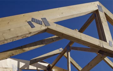 Huish Champflower roof trusses for new builds and additions